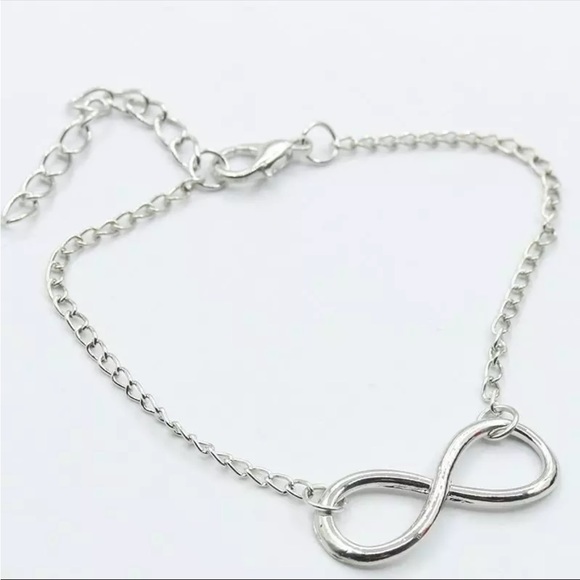New Fashion Unisex 8 Infinity Bracelet Jewelry Charm Bracelet - Picture 3 of 4
